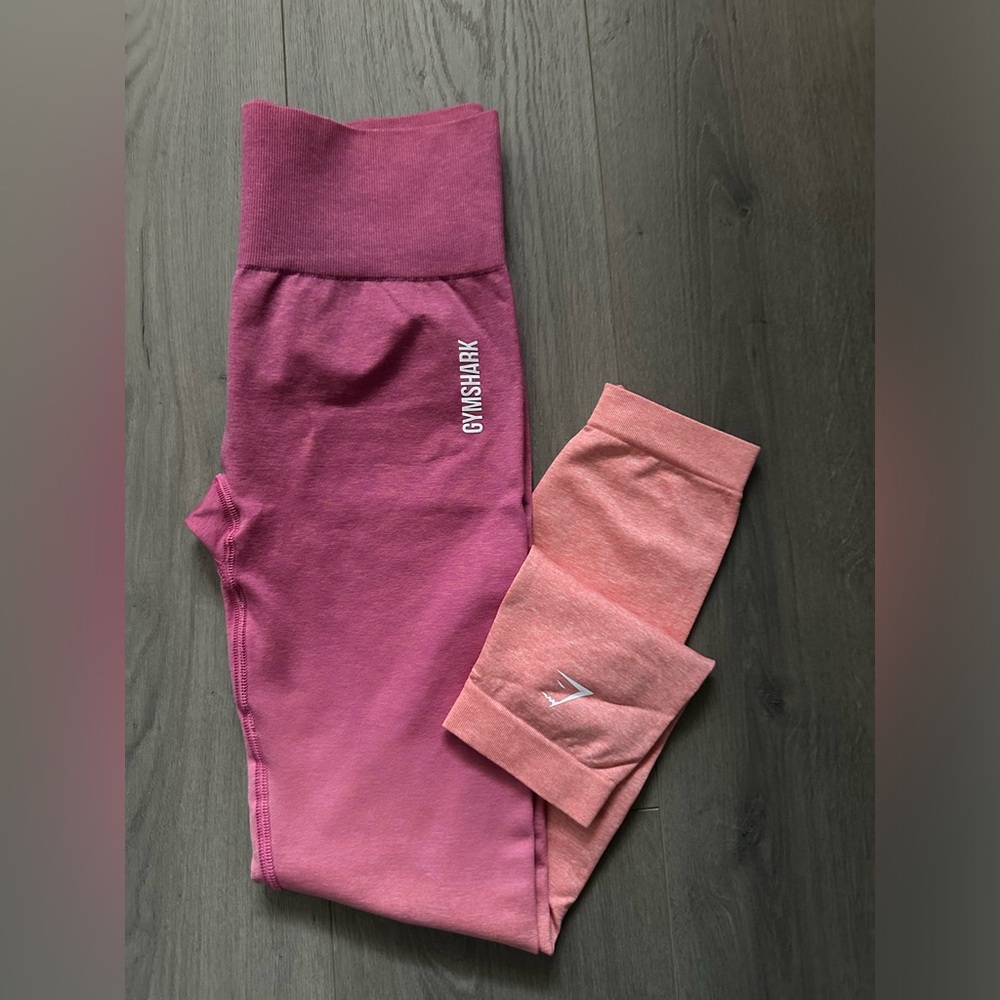 NWOT Gymshark SET Adapt Ombré Seamless - Crop top & Leggings - Medium - Picture 7 of 16